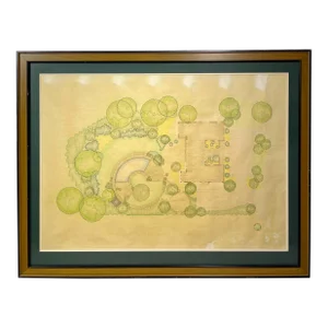Landscape Design for John G. Friend Residence, Lake Forest, Il by Franz Lipp