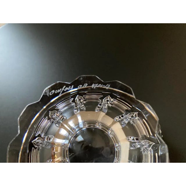 Ice Bucket Waves Design in Orrefors Crystal Art Deco Style, Signed For Sale - Image 13 of 18