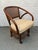 Mid 20th Century Mid 20th Century Set of Four Wicker and Rattan Dining Chairs by Clark Casual Furniture Inc For Sale - Image 5 of 12