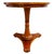 Ethan Allen 1990s Ethan Allen Neoclassical Round Inlaid Walnut Pedestal Accent Table For Sale - Image 4 of 8