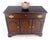 Chocolate Flip Top Serving Bar cabinet Solid Cherry Bracket Feet MINT For Sale - Image 8 of 18