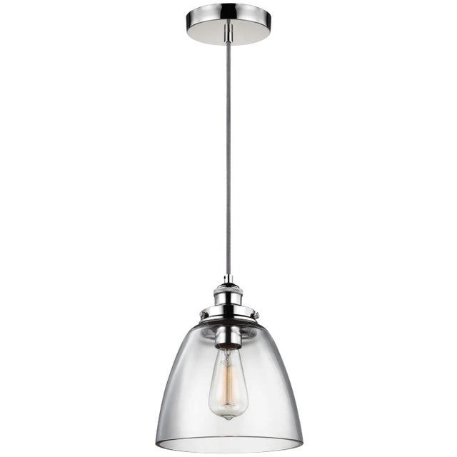 The Baskin lighting collection is an ultra-clean, modern take on the classic antique socket pendant light. In three,...