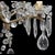 Vintage French Louis XV Style Crystal & Gilt Bronze 5-Light Chandelier C1940 For Sale - Image 6 of 7