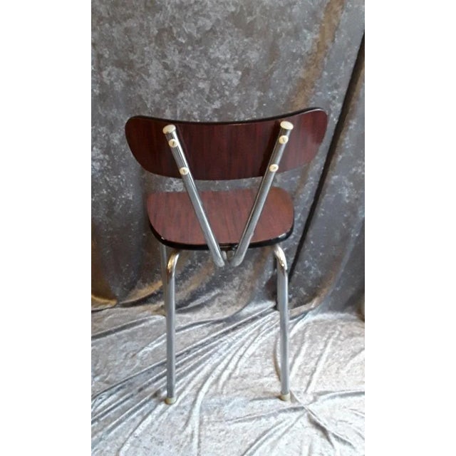 1960s Vintage Dining Room Chairs, 1960s, Set of 5 For Sale - Image 5 of 8