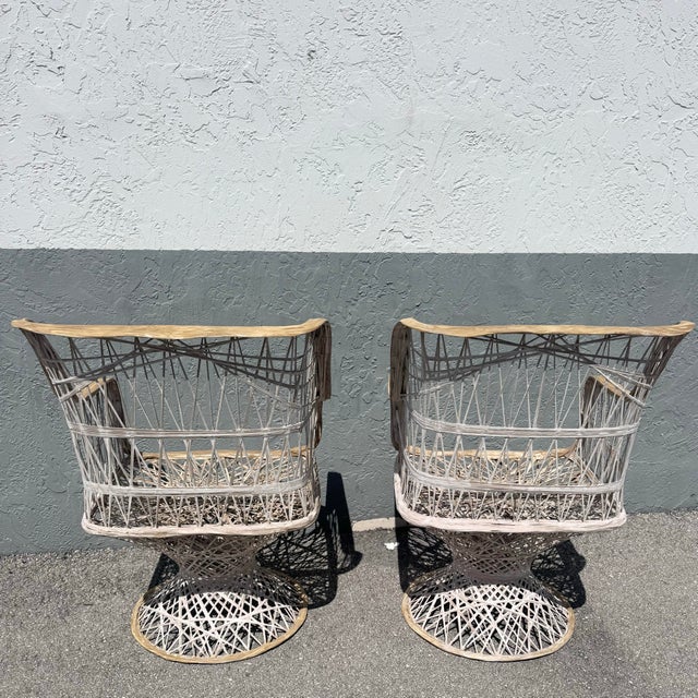 Mid Century Modern Spun Fiberglass Dining Set - 5 Pieces For Sale In West Palm - Image 6 of 12