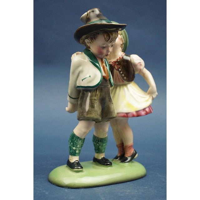 Ceramic Children by Stephan Dakon for Keramos, Austria, Early 20th Century For Sale - Image 8 of 18