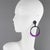 These stunning modernist David Spada New York oversized clip-on earrings feature an iconic Space Age design with a...