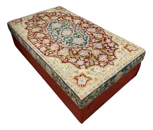 Coffee Table with Tapestry Top