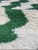 Contemporary Green Wave Stripe Rug - 10.1 X 8.2 Ft For Sale - Image 3 of 6