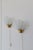 Mid-Century Modern Mid-Century Modern Brass and Glass Wall Lights from ASEA, 1950s, Set of 2 For Sale - Image 3 of 11