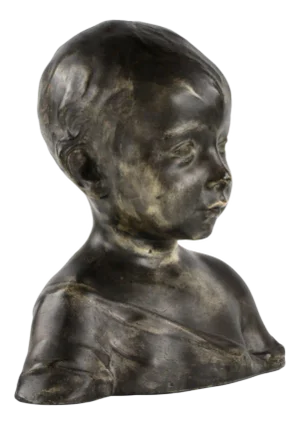 Bust of a Boy in a Tunic by Konstantin Ignatievich Ronchevsky