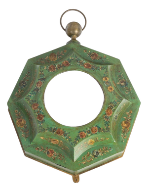 Napoleon III Wall Mirror in Painted Sheet Metal, 19th Century