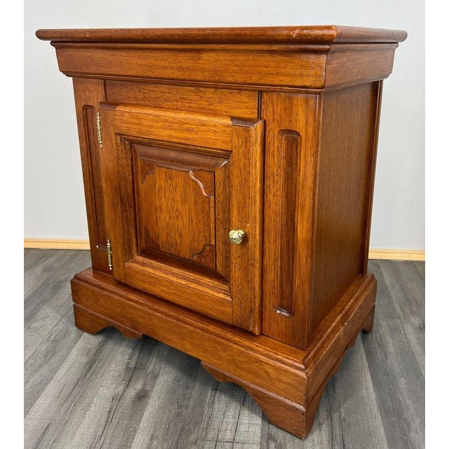 Wood French Bedside Tables, Set of 2 For Sale - Image 7 of 10