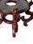 Chinoiserie Vintage Chinese Wood Fishbowl Stand 9.5" Diameter 8.5" Tall For Sale - Image 3 of 8
