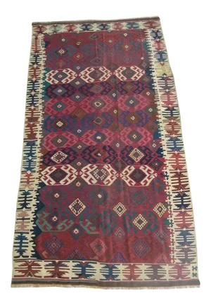Antique Kilim Runner 10'7'' X 5'7''