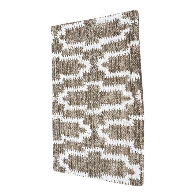 Rh Restoration Hardware Nazaré Block Print Pillow Cover 13" × 21" Lumbar For Sale