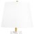 Contemporary Regina Andrew Bella Glass Flowers Table Lamp, Natural Brass For Sale - Image 3 of 7