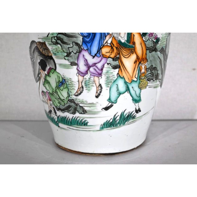 20th Century Chinese Porcelain Vases, 1950s For Sale - Image 9 of 18