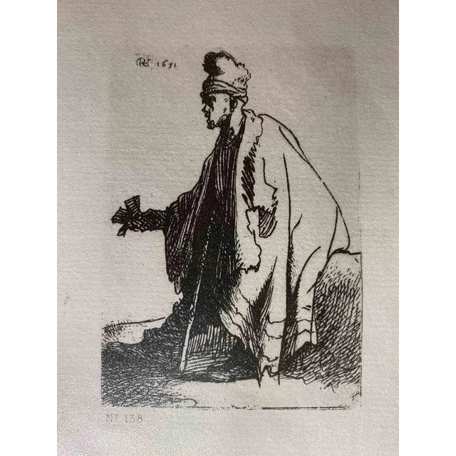 The Leper is an engraving on ivory-colored paper realized by Charles Amand Durand (1831-1905) after an etching by...