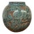 Nicaraguan Vessel With Dimensional Etched Birds For Sale