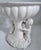 Vintage White Dual Cherub Pedestal Bowl For Sale - Image 10 of 12