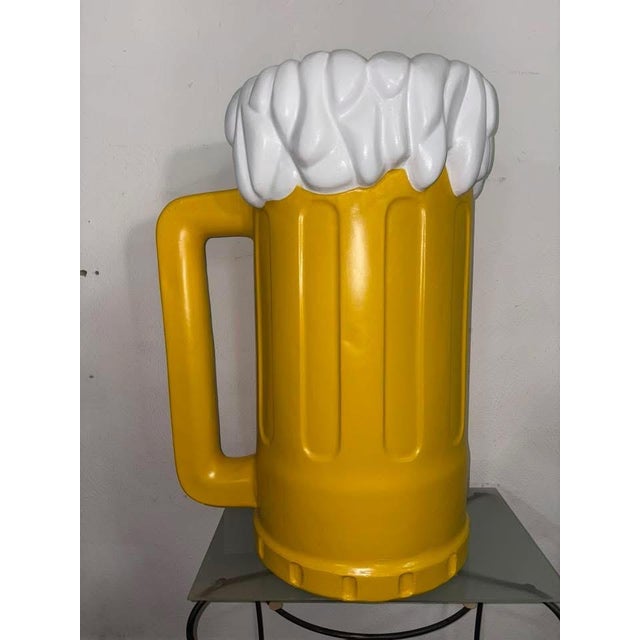 Vintage Fiberglass Beer Mug, 1970 For Sale - Image 3 of 9