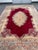 8 Ft 7 in × 12 Ft 3 in Karastan Red Medallion Kirman Area Rug, Vintage For Sale - Image 4 of 12