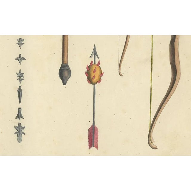 Medieval Crossbow, 1842, Paper For Sale - Image 3 of 6