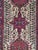 Wool pile genuine hand made vintage Persian Heriz runner-