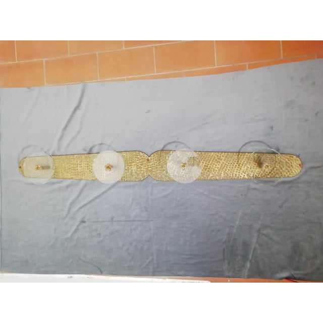 Brass and Glass Coat Rack by Carlo Scarpa for Fontana Arte, Italy, 1950s For Sale - Image 15 of 16