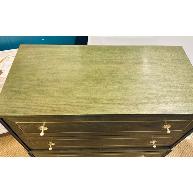 Revelation Modern Green With Envy Secretary Desk For Sale - Image 4 of 8
