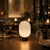 Aloadecor Modern Opal Glass Cordless Rechargeable Table Lamp Unique/Statement Dimmable Led Bedside Lamp For Sale - Image 9 of 12