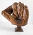 Early 20th Century Leather Western's Baseball Glove on Display Stand For Sale - Image 4 of 10