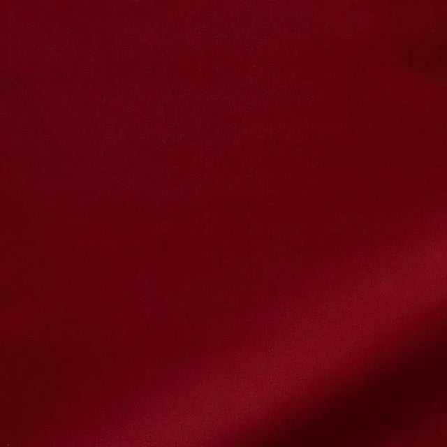 Sample - Schumacher Rocky Performance Velvet Fabric in Garnet For Sale