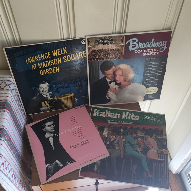MidCentury Old School Record Albums Set of 4 Chairish