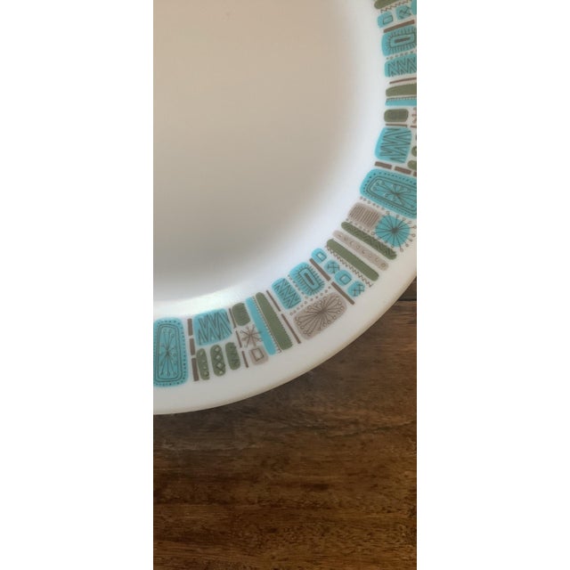 1950s Mid Century Modern Texas Ware Dishes Atomic Design in Blues For Sale - Image 5 of 5