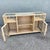 Coastal Vintage Coastal Faux Bamboo and Glass Credenza/Etagere For Sale - Image 3 of 11