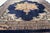 Traditional 1960s, Handmade Vintage Uzbek Bukhara Rug 2.1' X 2.1' For Sale - Image 3 of 11
