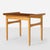 Hans J Wegner Side Table Denmark, c1950 A ‘Shell’ series side table by Hans J. Wegner for Fritz Hansen, featuring a...