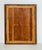 English Rectangular Mirror With Figured Wood Frame (H 24 3/4 X W 19 3/4) For Sale - Image 10 of 10