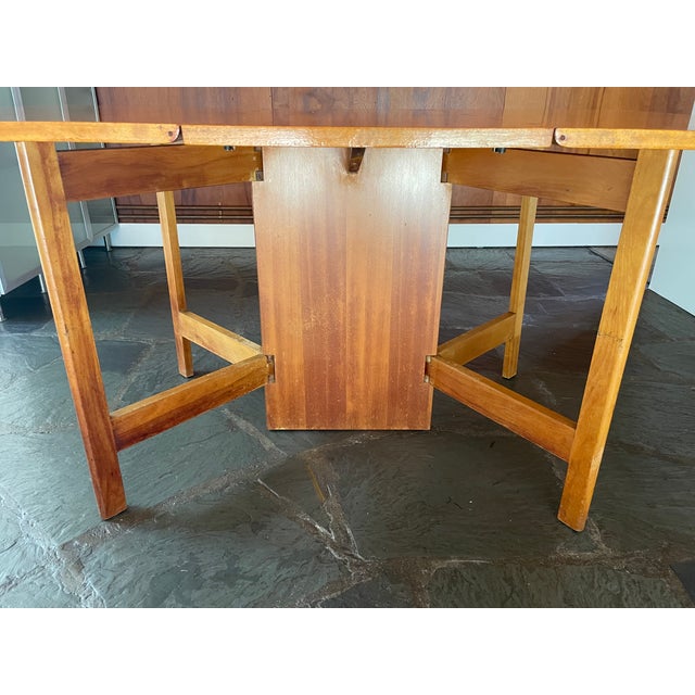 1950s 1950s Nelson Primavera Dropleaf Table For Sale - Image 5 of 11