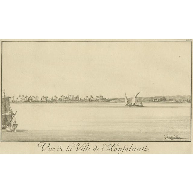 Across the Nile with Distant Pyramids, 1755, Paper, Set of 2 For Sale - Image 6 of 10