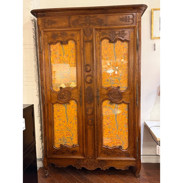 French Provincial 19th Century French Provincial Louis XV Armoire For Sale - Image 3 of 11