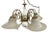 24 across 15” tall 9” shade Good condition It was converted to be a plug in but also can be brought back to hard wire and...