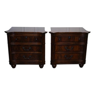 Large American Trinidad Nightstands from Thomasville, Set of 2 For Sale