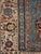 Antique Persian Mohtasham Kashan Carpet, Ivory ground, Ivory Border, Blue, Green For Sale - Image 17 of 18