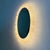 Mid-Century Oval Wall Mirror with Lighting and Acrylic Glass from Hillebrand, 1960s For Sale - Image 10 of 11