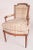 French Pair of Late 18th Century Louis XVI Beech Wood Armchair Frames For Sale - Image 3 of 13