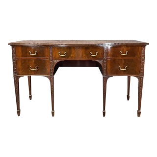 Early 19th Century American Federal Mahogany Sideboard - Hand-Cut Dovetail For Sale