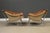 1970s Tormod Alnaes Leather Sling and Chrome Lounge Chairs - A Pair For Sale In Boston - Image 6 of 12